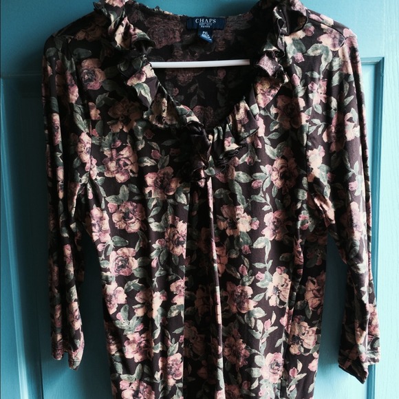 FLORAL CHAPS TOP!