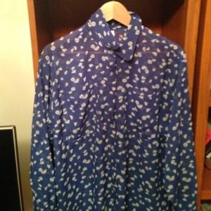 American Apparel Oversized Button-Up (OS)
