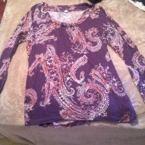 Sonoma medium long sleeve top