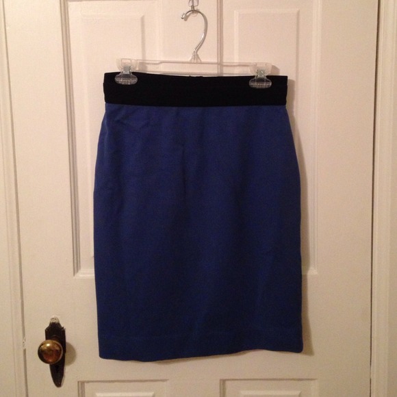 BCBG MAX AZRIA Blue Skirt Size Medium