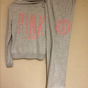 Light grey VS PINK SWEATS