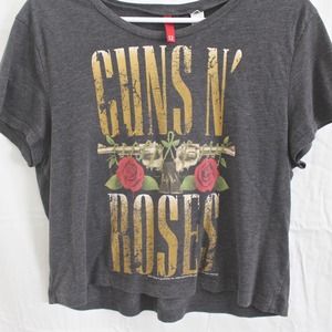 Guns N Roses crop top