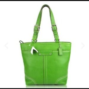 Green Coach Purse
