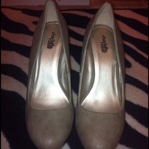 Charlotte Russe wedges. Size 9 NWT