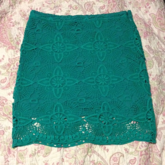 NWT Jack BB Dakota crochet pencil skirt 6
