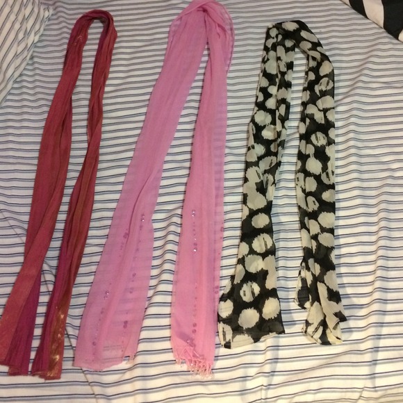 All 3 scarfs for $12
