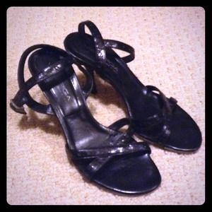 Via Spiga black sandals