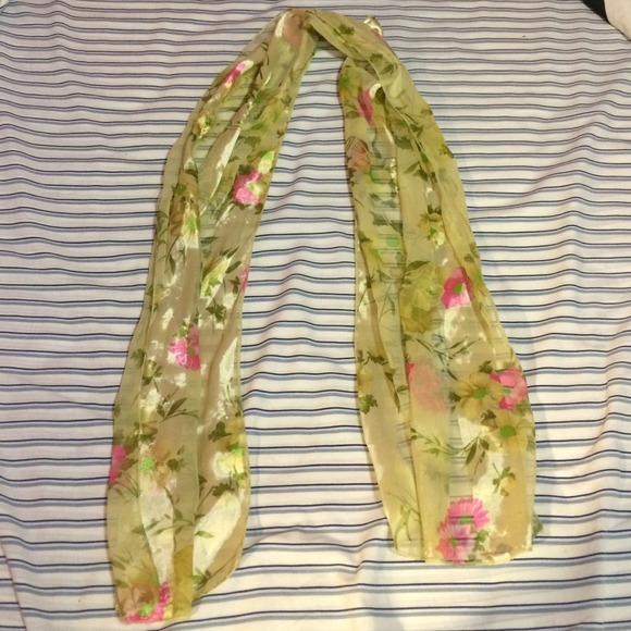 Floral scarf