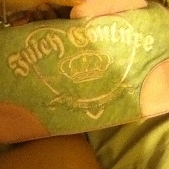 100% authentic juicy couture pink and grey bag