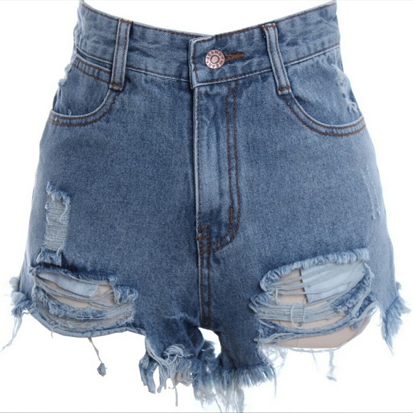 Distressed Shorts