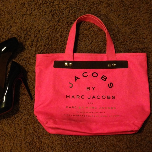 Jacobs by Marc Jacobs Hot Pink Canvas Bag