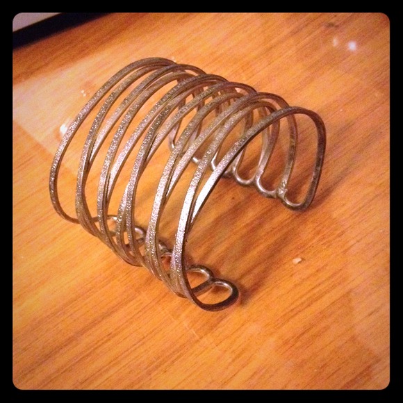 Grey-Gold Large Bracelet