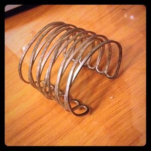 Grey-Gold Large Bracelet