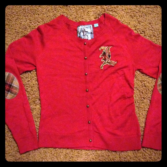 lamb cardigan