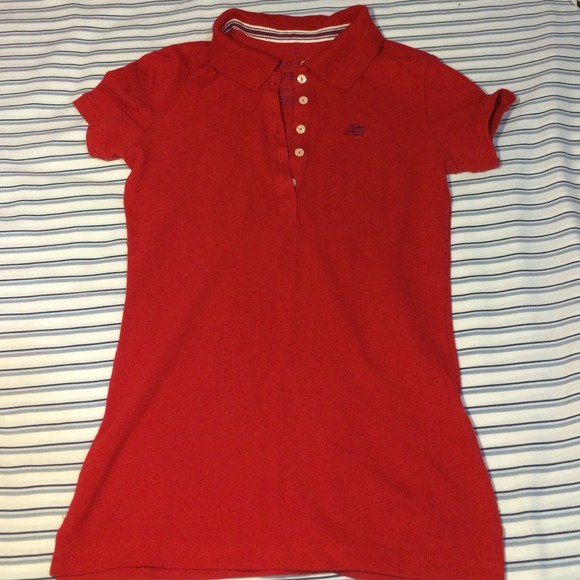 Red Aeropostale polo