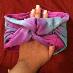 Tie Dye Headband Turban