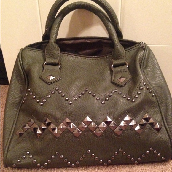 Studded purse