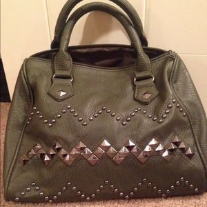 Studded purse