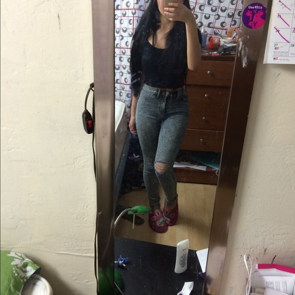 Highwaisted jeans - Picture 1 of 1