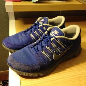 Royal Blue Nike Free trainers