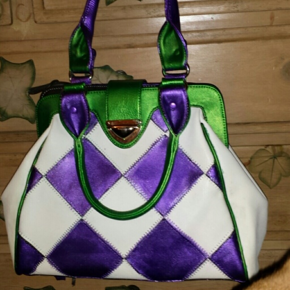 Custom Painted Satchel Bag