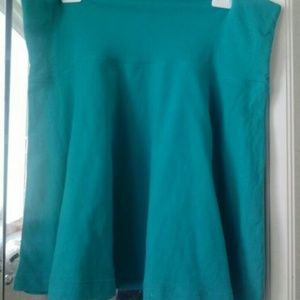 Teal / turquoise skater skirt