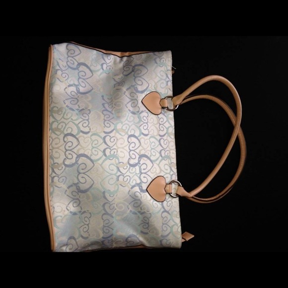 Paisley print purse