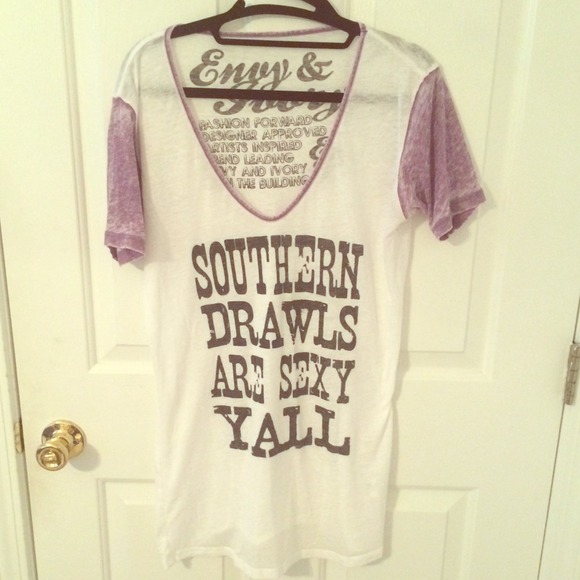 Southern Drawls are Sexy Yall burnout T