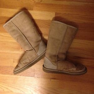 🚫Sold🚫Tall sand UGG boots size 8
