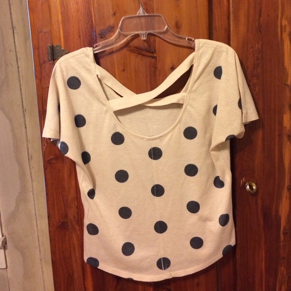 Polkadot cut out top - Picture 2 of 4