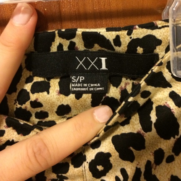 Cheetah body con skirt - Picture 2 of 4