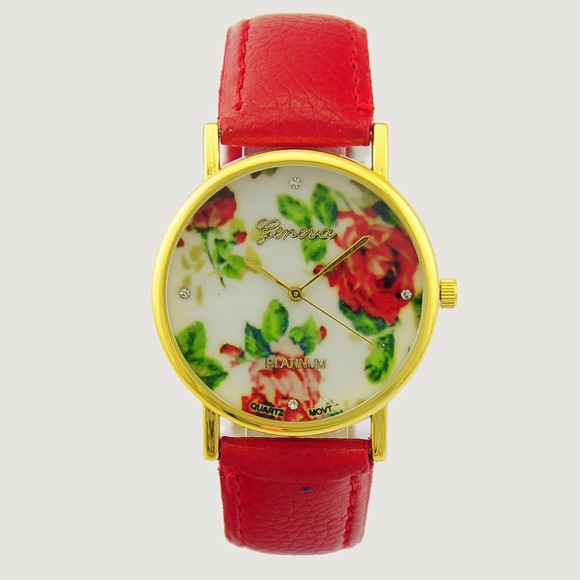 iczki Accessories - Fashion Beautiful Flower Style Female Wrist Watch