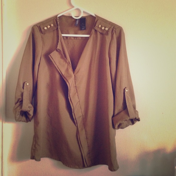 Gold/brown Bisou Bisou Michele Bohbot Size: Small