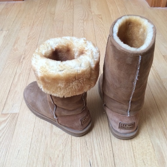LL Bean Chestnut Boots