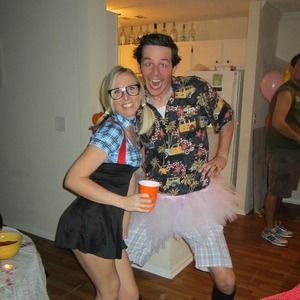 Nerd costume. Glasses not included.
