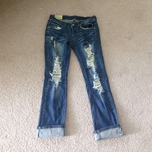 🚫sold in bundle🚫 jean capris
