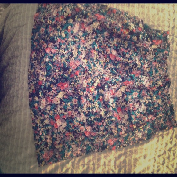 Floral skirt from urban outfitters