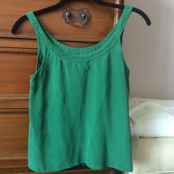 Madewell Tops - Green Tank Top - Madewell