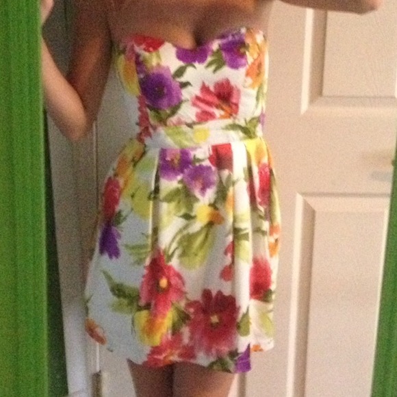 Floral sun dress