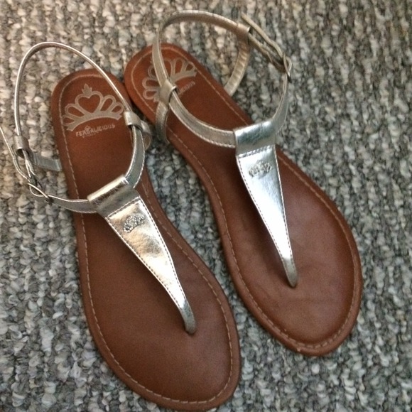 Fergalicious by Fergie Silver Sandal