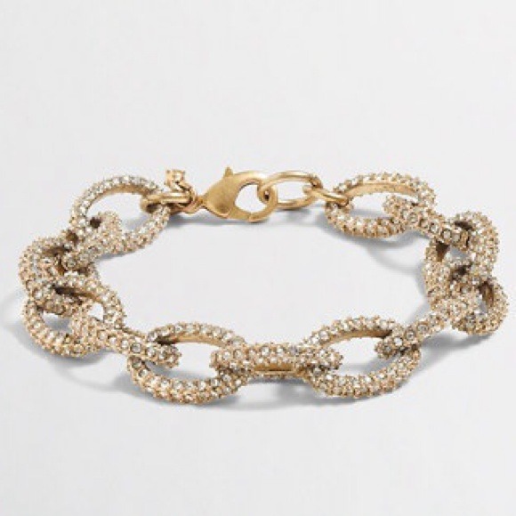J. Crew Jewelry - NWT J. Crew Pave Bracelet