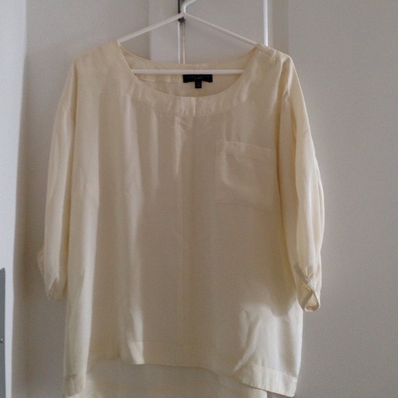 Silk blouse from anthropologie