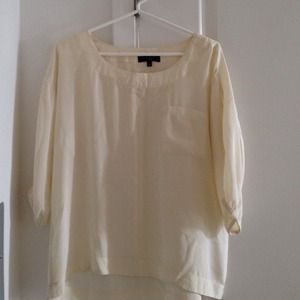 Silk blouse from anthropologie