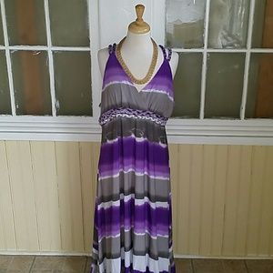 Purple with Braided Detail