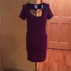 Maroon color dress