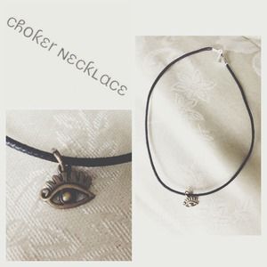 ☼ Choker necklace!!!! — Evil Eye charm ☼