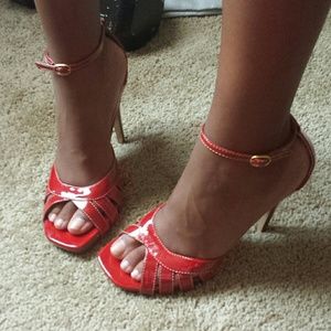 Colin Stewart Red Sandals