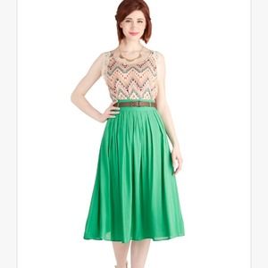 Nwt green ModCloth skirt