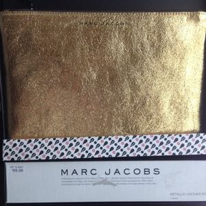 Marc Jacobs Clutch- BUNDLE (gold& grey)
