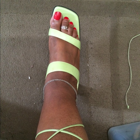 Green Sandals